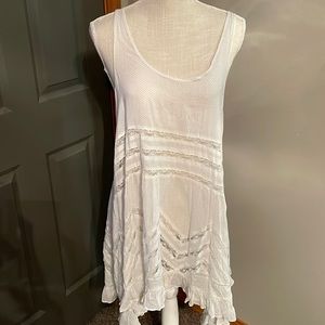 Free People - Voile and Lace Trapeze Slip